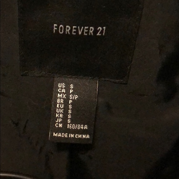 Forever 21 metallic jacket - Picture 3 of 5